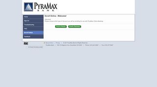 
                            7. Enroll Online - secure-pyramaxbank.com
