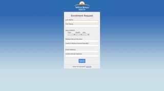 
                            9. Enrollment Request - Health Portal