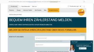 
                            4. ENTEGA Zählerstand online übermitteln