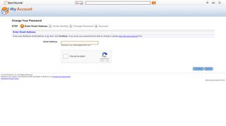 
                            9. Enter Email Address - EarthLink