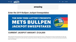 
                            4. Enter the 2019 Bullpen Jackpot Sweepstakes | SNY