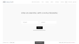 
                            2. Enter your guest Wedding Code to join an Appy ... - Appy Couple