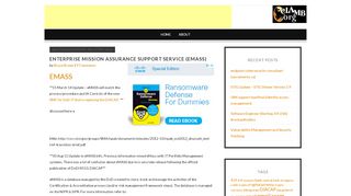 
                            6. Enterprise Mission Assurance Support Service (eMASS ...