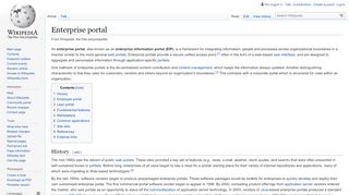 
                            8. Enterprise portal - Wikipedia