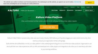
                            7. Enterprise Video Platform | Kaltura