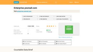 
                            8. Enterprise.yesmail.com: Yesmail360 - Easy Counter