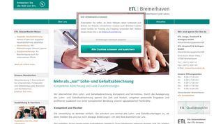 
                            5. Entlastung bei der Lohn- und Gehaltsabrechnung - ETL Bremerhaven