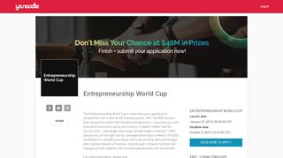 
                            8. Entrepreneurship World Cup | YouNoodle