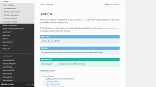 
                            5. .env file — Devilbox 1.0 documentation