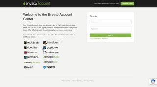 
                            7. Envato Account