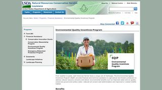 
                            5. Environmental Quality Incentives Program | NRCS Louisiana - USDA