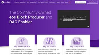 
                            7. eosDAC | The Community-Owned EOS Block Producer and DAC ...