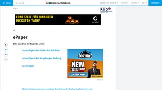 
                            2. - ePaper – KN - Kieler Nachrichten - kn-online.de