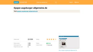 
                            8. Epaper.augsburger-allgemeine.de - Easy Counter