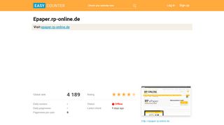 
                            10. Epaper.rp-online.de: RP-epaper-app - Easy Counter