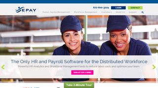 
                            7. EPAY Systems: HR and Payroll Software for Distributed Workforces