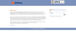 
                            8. EPCS Gold Invite Consume - Login Page