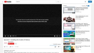 
                            4. Episode 1: Installing the modem (Fritzbox) - YouTube