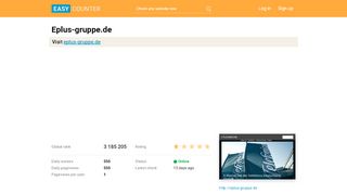 
                            6. Eplus-gruppe.de - E-Plus Gruppe | Telefónica Deutschland