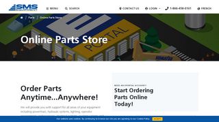 
                            6. ePortal - Online Parts Store | SMS Equipment