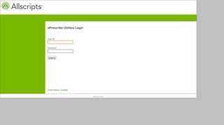 
                            7. ePrescribe Utilities Login - eprescribemoreint.allscripts.com