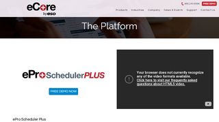 
                            2. ePro Scheduler Plus | eCore Software