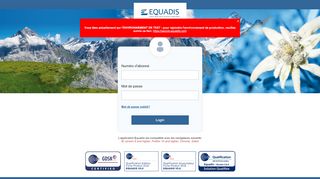 
                            1. Equadis - Login