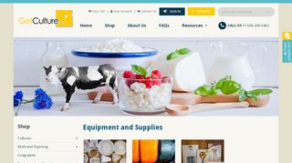 
                            2. Equipment and Supplies - Supplier of cheesemaking supplies ...