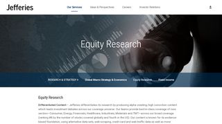 
                            1. Equity Research & Strategy | Market Outlook | Jefferies