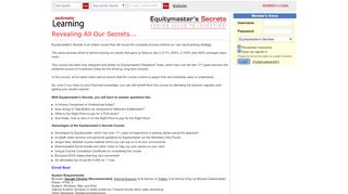 
                            7. Equitymaster's Secrets: eLearning Course on Value ...