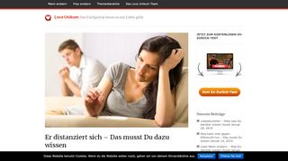 
                            9. Er distanziert sich - Das darfst Du nie tun wenn er …