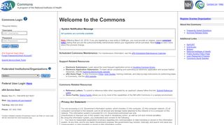 
                            1. eRA Commons Login - NIH