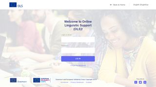 
                            5. Erasmus+ OLS - Welcome to Online Linguistic Support (OLS)!