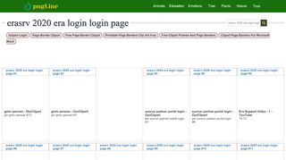 
                            5. erasrv 2020 era login login page - PngLine