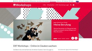 
                            10. ERF Workshops – Online im Glauben wachsen | ERF.de