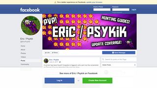 
                            7. Eric / Psykik - Posts | Facebook