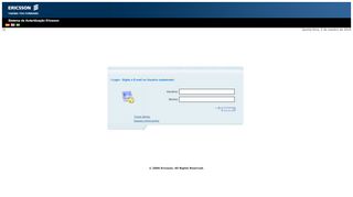 
                            5. Ericsson - Bridge - Login - extranet6.ericsson.com.br