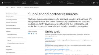 
                            5. Ericsson Supplier and Partner Resources - Ericsson