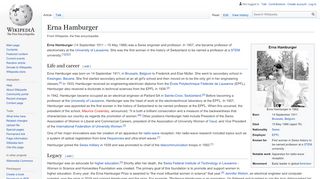 
                            6. Erna Hamburger - Wikipedia