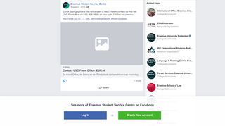 
                            3. ERNA login gegevens niet ontvangen of... - Erasmus Student Service ...