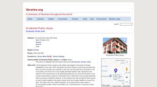 
                            7. Ernakulam Public Library -- Ernakulam, Kerala, India