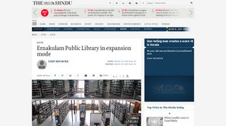 
                            6. Ernakulam Public Library in expansion mode - The Hindu