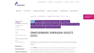 
                            4. Erneuerbare-Energien-Gesetz (EEG) - Amprion