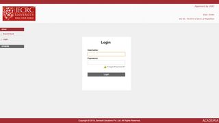 
                            4. ERP Login - Academia ERP