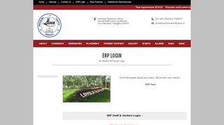 
                            2. ERP Login - Loyola Academy