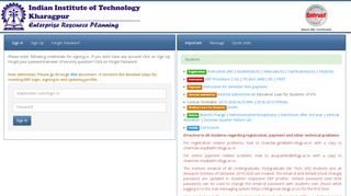 
                            6. ERP System-IIT,Kharagpur