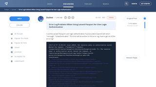 
                            5. Error Log Problems When Using Laravel Passport …