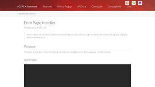 
                            9. Error Page Handler - Adobe Consulting Services