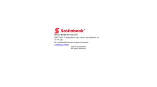 
                            2. Error - Scotiabank