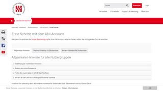 
                            6. Erste Schritte mit dem UNI-Account - uni …